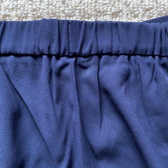 Size 4 Babaton Navy Cropped Dress Pants - Picture 4 of 6